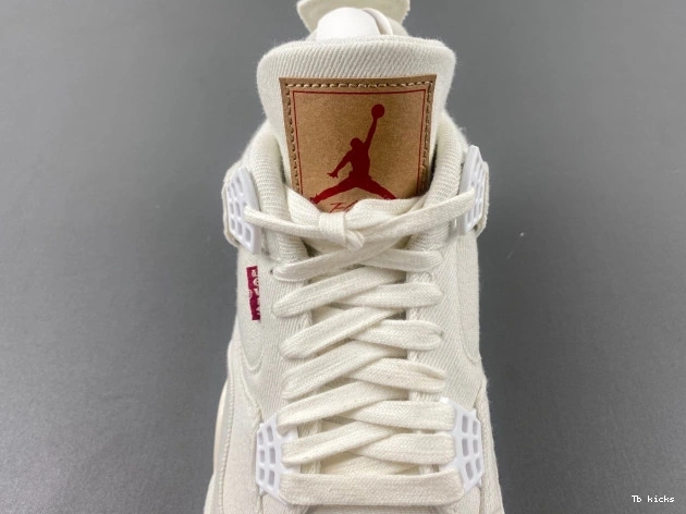 Cheap TBK Levi's 4 Jordan 'White' AO2571-100 x Air 0812